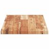 vidaXL &Eacute;tag&egrave;res flottantes 2 pcs 100x30x2 cm acacia massif &agrave; l'huile