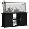 vidaXL Support pour aquarium noir 121x41x58 cm bois d'ing&eacute;nierie