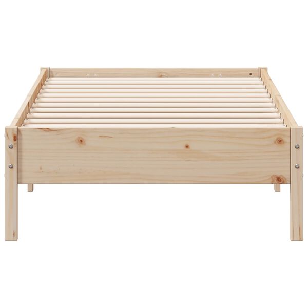 vidaXL Cadre de lit sans matelas 100x200 cm bois massif de pin