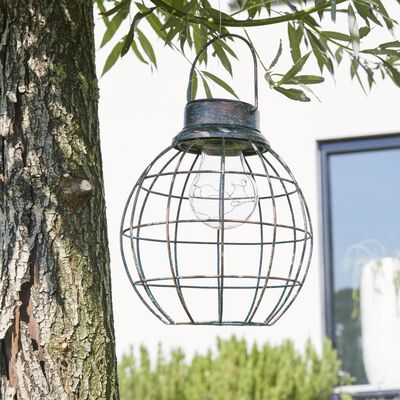 Luxform Lampe LED solaire de jardin Tango Vert 30101