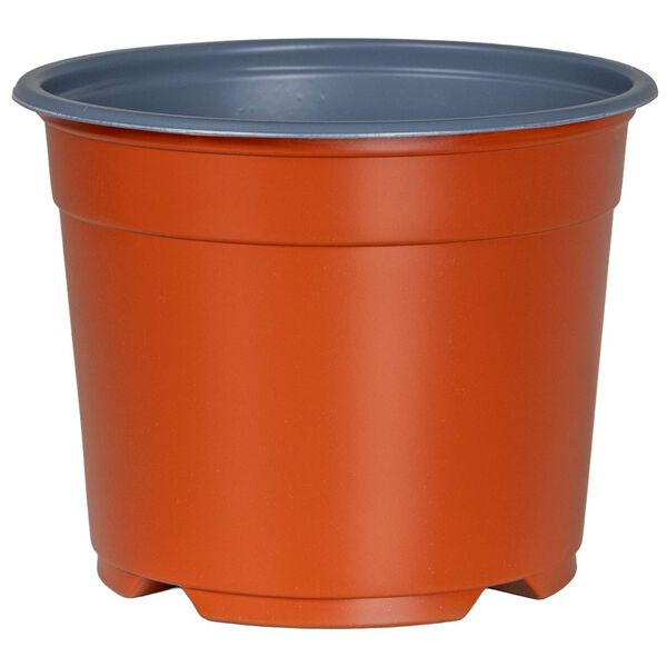 vidaXL Pot &agrave; fleurs 50 pcs C&eacute;ramique &Oslash; 15 x 12,5 cm Plastique