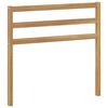 vidaXL Module de dossier Blanc 79 x 4 x 73 cm Bois d'Acacia Massif