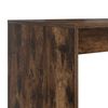 vidaXL Bureau Ch&ecirc;ne fum&eacute; 108 x 55 x 103.5 cm Bois d'ing&eacute;nierie
