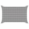 vidaXL Voile d'ombre 2 x 2,5 m HDPE Rectangulaire Anthracite et blanc
