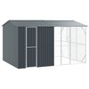 vidaXL Cage pour oiseaux Anthracite 430 x 310 x 247 cm Acier galvanis&eacute;