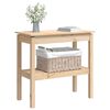 vidaXL Table console 80x40x75 cm Bois massif de pin