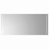 vidaXL Miroir de salle de bain LED Transparent 90 x 40 cm verre tremp&eacute;