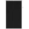 vidaXL Store V&eacute;nitien Noir 213 x 110 cm 25 mm PVC