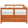 vidaXL Lit de jour et lit gigogne et matelas 90x200 cm bois pin massif