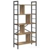 vidaXL &Eacute;tag&egrave;re 9 niveaux 75 x 30 x 156 cm Bois d'ing&eacute;nierie