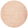 vidaXL Dessus de table rond &Oslash;80x1,5 cm Bois de ch&ecirc;ne massif non trait&eacute;