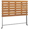 vidaXL Ensemble de bistro pliable 7 pcs bois d'acacia solide et acier