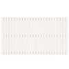 vidaXL Tête de lit murale Blanc 159,5x3x90 cm Bois massif de pin