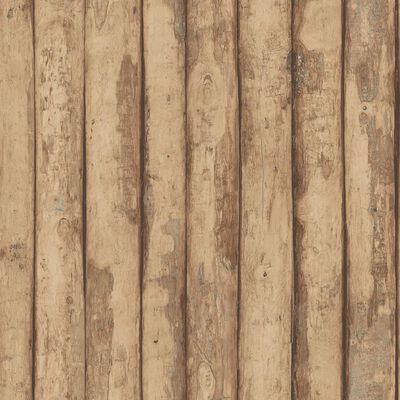 Noordwand Papier peint Homestyle Old Wood marron