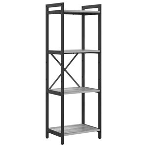 vidaXL &Eacute;tag&egrave;re 40 x 30 x 119 cm Bois d'ing&eacute;nierie Sonoma gris