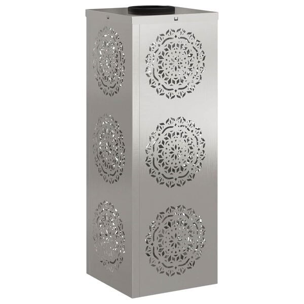 vidaXL Lumi&egrave;re de chemin LED solaire 2 pcs Acier inoxydable