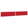 vidaXL Auvent latéral rétractable de patio 170x1200 cm Rouge