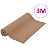 vidaXL Gazon artificiel avec picots 3x1 m Beige