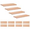 vidaXL Marches d'escalier 12 pi&egrave;ces 80 x 30 x 2 cm Naturel