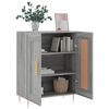 vidaXL Buffet sonoma gris 69,5x34x90 cm bois d'ing&eacute;nierie