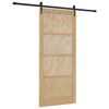 vidaXL Porte coulissante ORKDAL 93 x 211 cm Bois d'ing&eacute;nierie