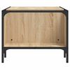 vidaXL Table basse support ch&ecirc;ne sonoma 100x51x40cm bois d'ing&eacute;nierie
