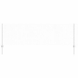 vidaXL Cl&ocirc;ture en fil soud&eacute; 25 x 0,8 m (l x h) Acier galvanis&eacute; &agrave; chaud