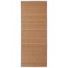 vidaXL Tapis en bambou marron &agrave; latte rectangulaire 80 x 300 cm