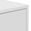 vidaXL Meubles TV 2 pcs blanc 60x31x25,5 cm bois d'ing&eacute;nierie