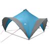vidaXL Tente de f&ecirc;te Bleu 400 x 400 x 322 cm Polyester et Acier