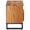 vidaXL Meuble TV 80x34x46 cm bois d'acacia massif