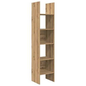 vidaXL Biblioth&egrave;que 5 niveaux 40 x 35 x 180 cm Bois d'ing&eacute;nierie