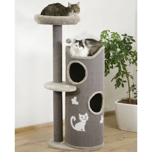 Kerbl Arbre &agrave; chat Tiana 130 cm Gris