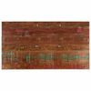 vidaXL Dessus de table 120x70x2,5cm rectangulaire bois massif r&eacute;cup&eacute;r&eacute;