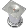 vidaXL Pieds ronds de canap&eacute; 8 pcs Chrome 60 mm