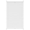 vidaXL Store pliss&eacute; 70x125 cm Blanc