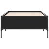 vidaXL Cadre de lit sans matelas noir 75x190 cm