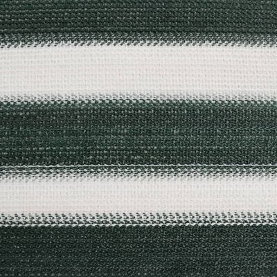 vidaXL Filet brise-vue vert et blanc 1,8x25 m PEHD 75 g/m²