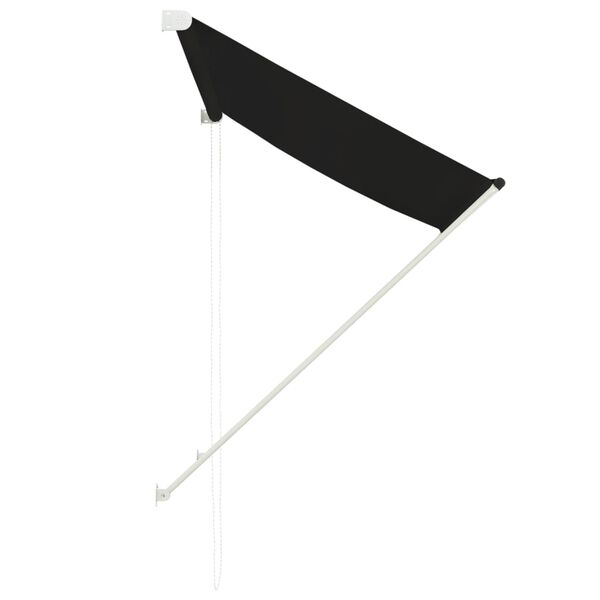 vidaXL Auvent rétractable 150x150 cm Anthracite