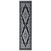 vidaXL Tapis BCF Noir 60x300 cm