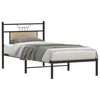 vidaXL Cadre de lit sans matelas ch&ecirc;ne sonoma 80x200 cm
