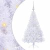 vidaXL Sapin de No&euml;l artificiel avec 150 LED Blanc 120 cm PVC et Acier
