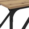 vidaXL Table console ch&ecirc;ne artisanal 200 x 29 x 75 cm