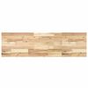 vidaXL &Eacute;tag&egrave;res flottantes 3 pcs 140x40x4 cm acacia massif non trait&eacute;