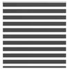 vidaXL Store z&egrave;bre noir 145x150 cm largeur du tissu 140,9 cm polyester