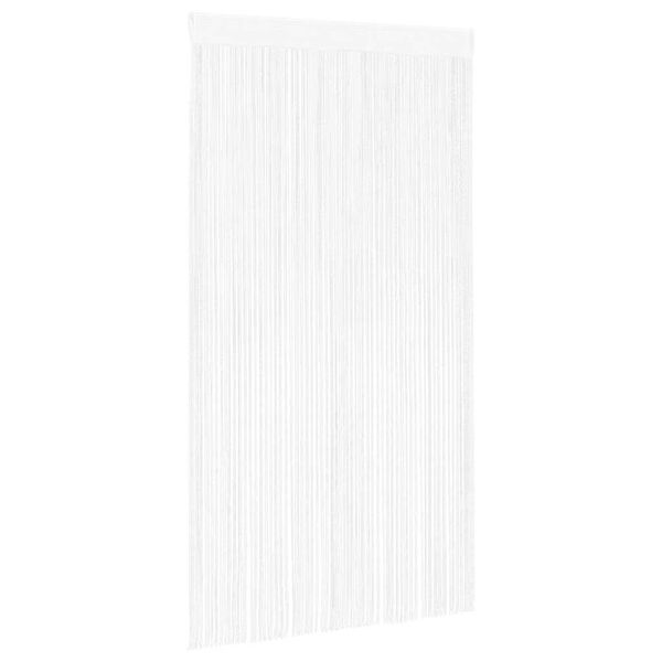 vidaXL Rideau en fils 2 pcs 140 x 250 cm Blanc
