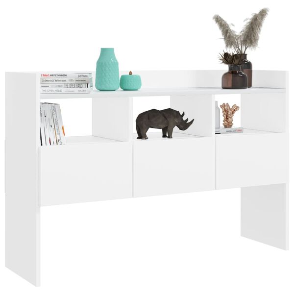 vidaXL Buffet Blanc 105x30x70 cm Bois d’ingénierie
