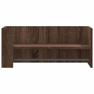 vidaXL Étagère murale chêne marron 70,5x35x30,5 cm bois d'ingénierie