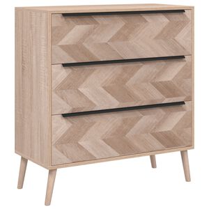 Finori Commode Lusk 03A ch&ecirc;ne sonoma 80x38,5x87 cm
