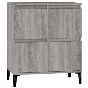 vidaXL Buffet Sonoma gris 60x35x70 cm Bois d'ing&eacute;nierie
